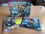 Lego jurassic world T. Rex fossiele tentoonstelling, Ophalen, Zo goed als nieuw, Complete set, Lego