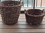 Twee antieke rieten manden in super staat voor aardappelen, Ophalen of Verzenden, Riet