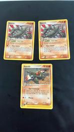 3 pokemonkaarten, namen: Anorith., Ophalen of Verzenden, Zo goed als nieuw, Meerdere kaarten