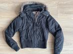 Winterjacket Bomber Tommy Black, Kleding | Dames, Ophalen, Zwart, Maat 36 (S), Gedragen
