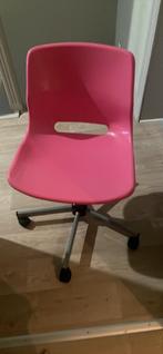 Chaise de bureau rose, Comme neuf, Chaise de bureau, Rose