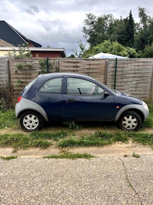Ford KA 2008 kluswagen, Auto's, Ford, Particulier, Ka, Benzine, Euro 4, Stadsauto, 2 deurs, Handgeschakeld, Blauw, Zwart, Stof