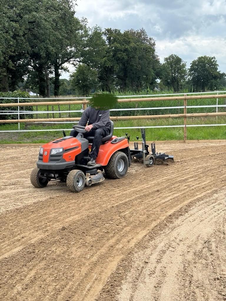 Baksleep manegevlakker zitmaaier. Levering mogelijk, Dieren en Toebehoren, Stalling en Weidegang