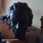 Buste de Beethoven en plâtre creux.
