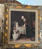 ANTIEK Gebed voor het eten J.B.S. Chardin (1699 - 1779), Antiek en Kunst, Kunst | Schilderijen | Klassiek, Ophalen of Verzenden