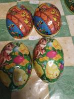 vintage papier marché paaseieren 14/15cm hiervan 2stuks nog, Ophalen of Verzenden