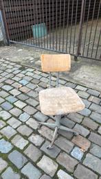 Vintage magazijn bureau stoel, Enlèvement, Utilisé