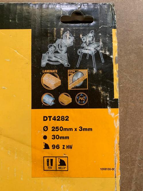 Zaagblad Dewalt extreme DT4282 250/3, Doe-het-zelf en Bouw, Gereedschap | Machine-onderdelen en Toebehoren, Zo goed als nieuw