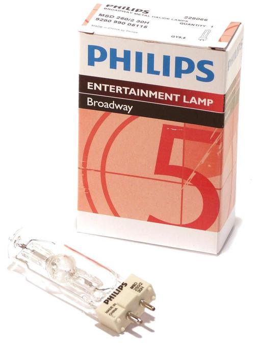 Philips MSD250/2 Lamp - nieuw, Musique & Instruments, Lumières & Lasers, Neuf, Lumières, Enlèvement ou Envoi