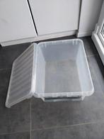 opbergbox 36 l transparant, Hobby en Vrije tijd, Ophalen, Gebruikt