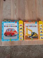 2 livrets sonores, Enlèvement ou Envoi, Comme neuf, Livre à déplier, à toucher ou à découvrir, 1 à 2 ans