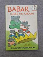 Babar - Loses his Crown - Laurent de Brunhoff - 1968, Gelezen, 5 of 6 jaar, Fictie algemeen, Jongen of Meisje