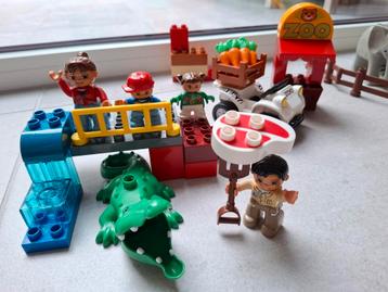 Lego duplo Voedertijd in de Dierentuin 5634, Enlèvement ou Envoi, Utilisé, Duplo