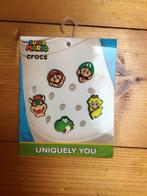 Set Van 5 Super Mario Bros. Crocs Jibbitz Charms, Ophalen of Verzenden, Zo goed als nieuw, Overige onderwerpen, Speldje of Pin