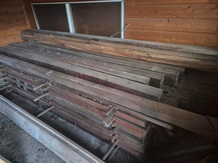 Lot Hout, padoek, Doe-het-zelf en Bouw, Hout en Planken, Ophalen