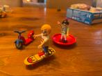 Playmobil 4764 special plus kinderen met step en skateboard, Kinderen en Baby's, Speelgoed | Playmobil, Ophalen of Verzenden, Zo goed als nieuw