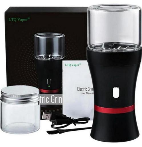 Elektrische Grinder Crusher oplaadbaar kruidmolen op Accu, Verzamelen, Rookartikelen, Aanstekers en Luciferdoosjes, Nieuw, Ophalen of Verzenden