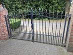 Ijzeren hekwerk poort 3.00 meter, Tuin en Terras, Tuinhekken en Hekwerk, Ophalen, Zo goed als nieuw