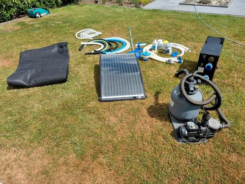 Pomp,zandfilter, warmtepomp, solar paneel en toebehoren, Tuin en Terras, Zwembad-toebehoren, Gebruikt, Verlichting, Ophalen