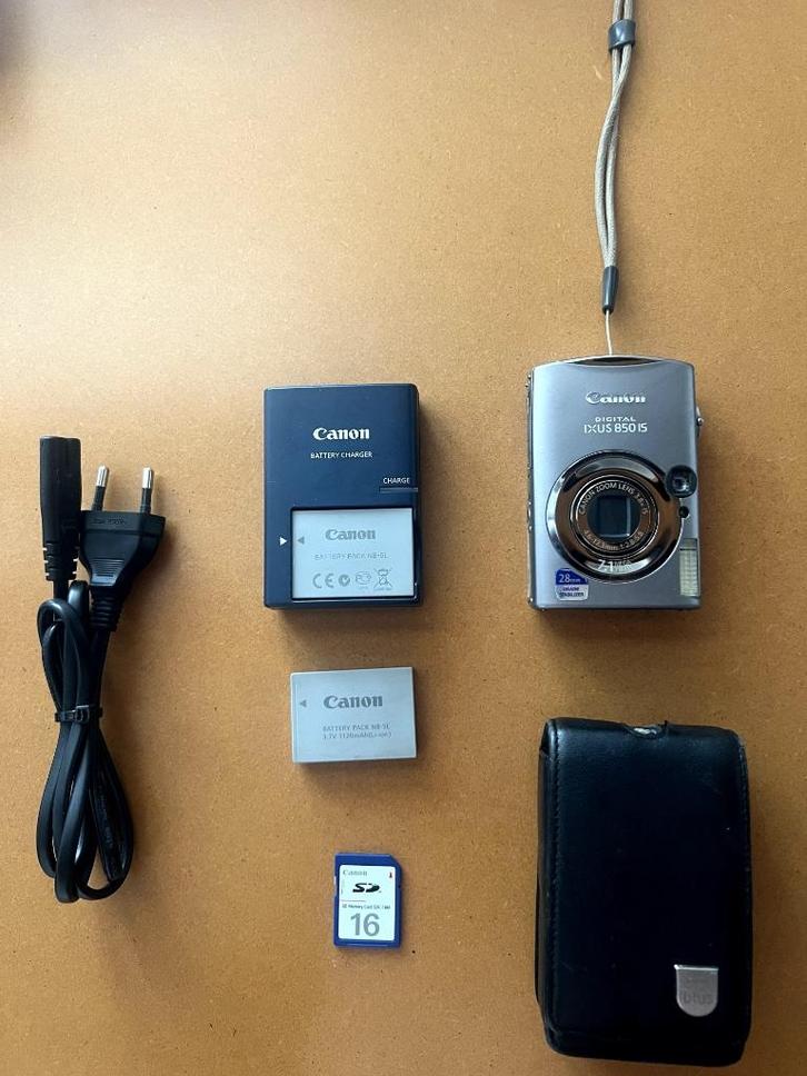 Canon Digital IXUS 850 IS, Audio, Tv en Foto, Fotocamera's Digitaal, Gebruikt, Compact, Canon, 4 t/m 7 keer, Ophalen of Verzenden