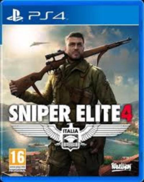 Jeu PS4 Sniper Elite 4., Consoles de jeu & Jeux vidéo, Jeux | Sony PlayStation 4, Comme neuf, Shooter, 2 joueurs, À partir de 16 ans