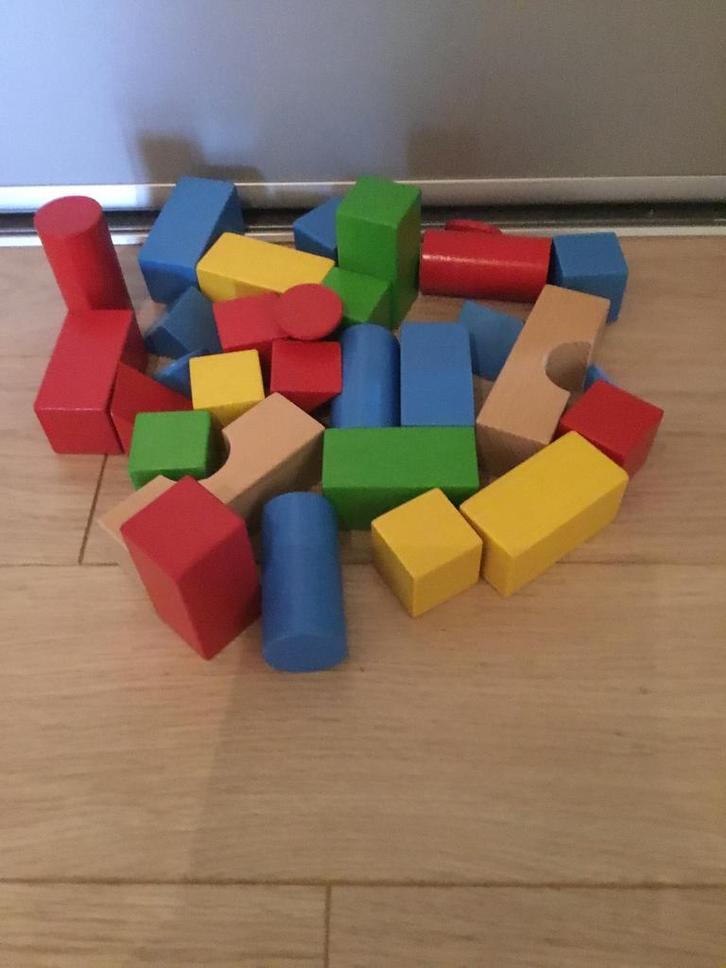 Houten blokken haba, Kinderen en Baby's, Speelgoed | Houten speelgoed, Zo goed als nieuw