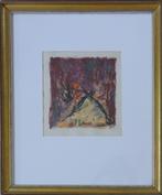 ERNEST ENGEL-PAK / COMPOSITIE / KLEURLITHO / 61x51cm / KADER, Ophalen of Verzenden