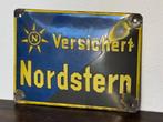 Plaque émaillée allemande | Insurance | Nordstern, Enlèvement