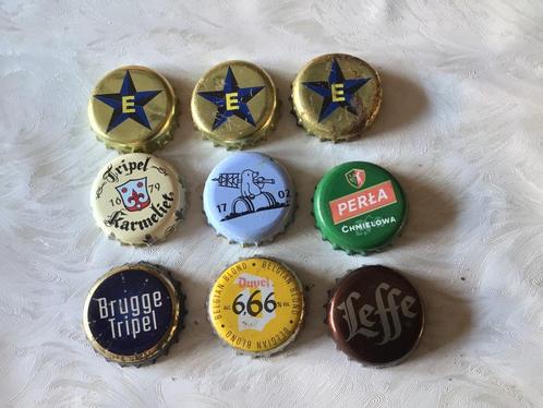 Bier kroonkurken Timmermans, Haacht, enz, Verzamelen, Biermerken, Duvel, Ophalen of Verzenden