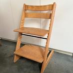Stokke eetstoel, meegroeistoel natuurkleurig hout, Ophalen, Gebruikt, Meegroeistoel