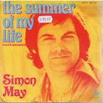 Vinyl, 7"    -   Simon May – The Summer Of My Life, Ophalen of Verzenden, Overige formaten