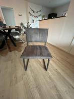 6 eetkamerstoelen (nieuwprijs €580), Ophalen, Gebruikt, Grijs, Vijf, Zes of meer stoelen