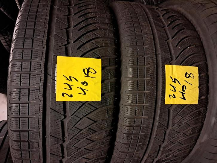245/40/18 2454018 245/40R18 winter Michelin, Auto diversen, Autosport-onderdelen, Zo goed als nieuw, Ophalen