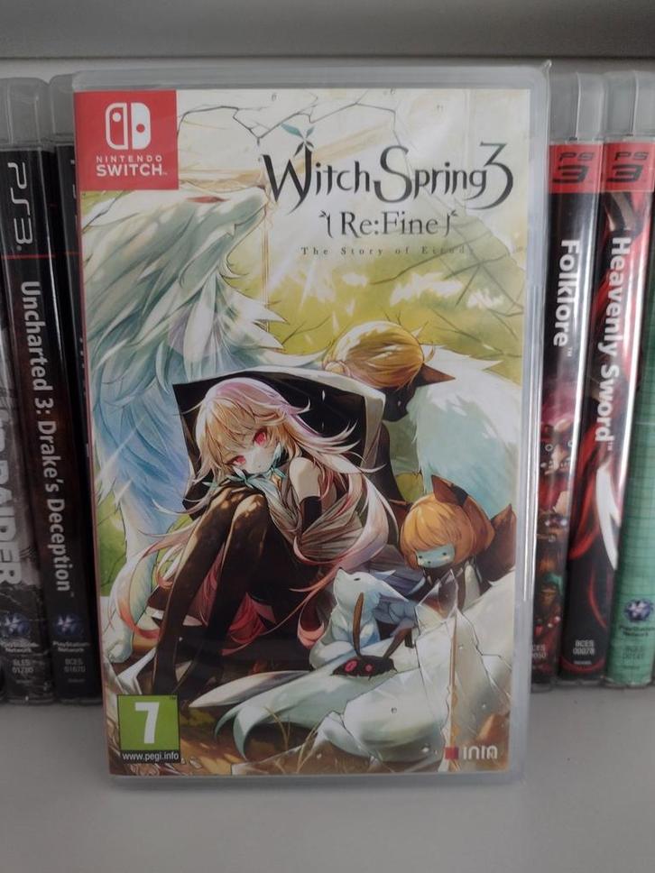 Schakel spel "WitchSpring 3 Re:Fine - The Story of Eirudy" (, Games en Spelcomputers, Games | Nintendo Switch, Nieuw, Ophalen of Verzenden
