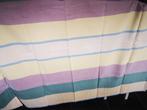 Nappe en coton rayé 130 x 220, Maison & Meubles, Enlèvement ou Envoi, Utilisé, Rectangle