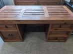 Massief houten bureau, Huis en Inrichting, Bureaus, Ophalen, Bureau
