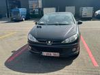 206 cc cabrio 1,6 benzine 202 000 km perfecte staat, Voorwielaandrijving, Stof, Zwart, Cabriolet