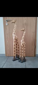 2 giraffen thema Afrika, Huis en Inrichting, Ophalen, Zo goed als nieuw