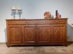 Handgemaakte eetplaats, Huis en Inrichting, Complete eetkamers, Ophalen, Gebruikt, Strak klassiek - hout, 6 tot 8 stoelen