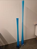 Te koop: glazen siervazen 2 sets van 2 vazen, Enlèvement, Comme neuf