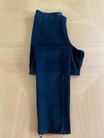 Zara - pantalon en daim noir - petit, Comme neuf, Zara, Taille 36 (S), Noir