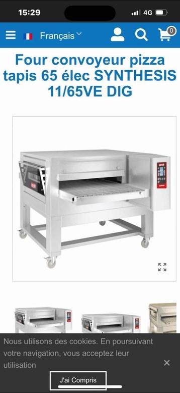 four a pizza professionnel, Electroménager, Enlèvement ou Envoi, Comme neuf, Autoportant, Four