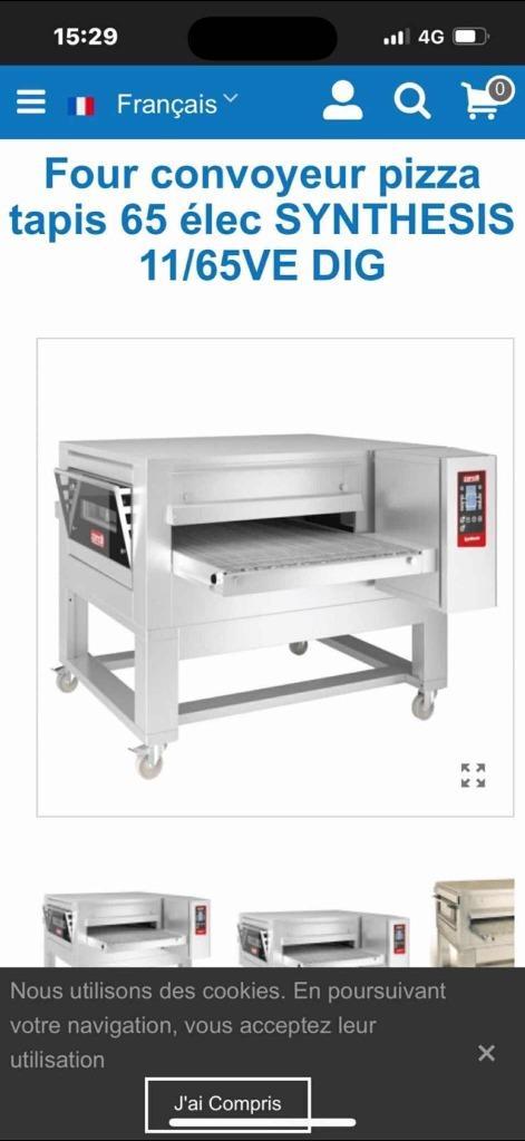 professionele pizzaoven, Elektronische apparatuur, Ovens, Zo goed als nieuw, Vrijstaand, Oven, Ophalen of Verzenden