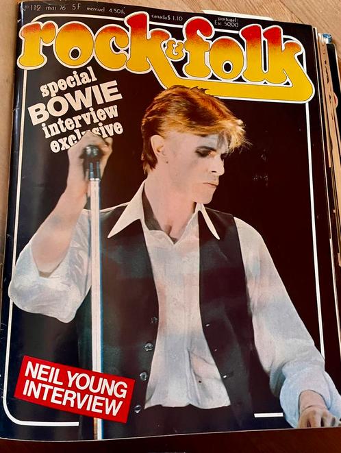 Rock and Folk Magazine, collectie 1976 -1989, 154 nummers, Boeken, Muziek, Zo goed als nieuw, Ophalen