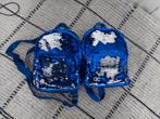 Junior meisjesrugzak 2 kleuren QC Sparkle blauwe pailletten, Verzamelen, Efteling, Ophalen of Verzenden, Zo goed als nieuw