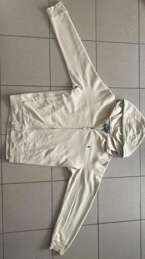 ralph lauren zip, Kleding | Heren, Truien en Vesten, Gedragen, Maat 52/54 (L), Beige, Verzenden