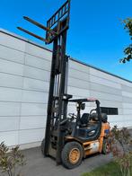 Samsung 4 ton diesel heftruck triplex mast in prima staat, Ophalen, Heftruck