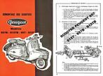 RTM-scooter PEUGEOT S55 en PEUGEOT S57 in het Frans., Motoren, Ophalen of Verzenden