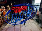 Miller lite oude reclame NeoN USA, Verzamelen, Ophalen, Gebruikt, Lichtbak of (neon) lamp
