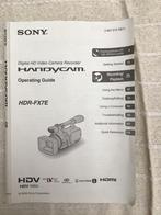 Caméra Sony hdrfx7e, TV, Hi-fi & Vidéo, Caméscopes numériques, Utilisé, Caméra, Sony